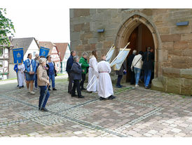 Bittprozession an Christi Himmelfahrt (© Karl-Franz Thiede)